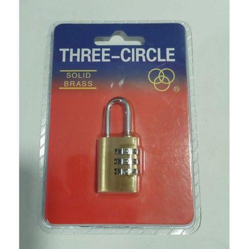 Three Cırcle 3 Basmaklı Şifreli Asma Kilit 20 Mm