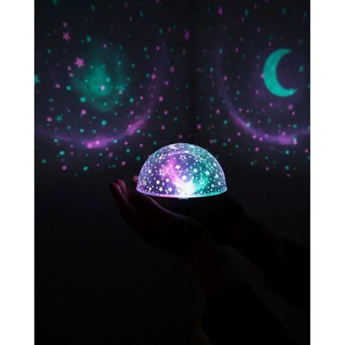 Fişli Yıldız Projektör Lamba Hoparlörlü Gece Işığı