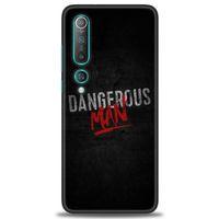 Xiaomi Mi 10 Kılıf HD Baskılı Kılıf - Dangerous Man + Tam Ekran Koruyucu