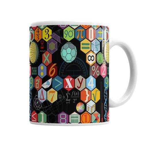 Matematik Formül Kupa Bardak Porselen