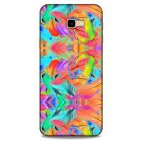 Samsung Galaxy J4 Plus Kılıf Desenli Özel Seri Tüyler (32) Soft Silikon Kılıf