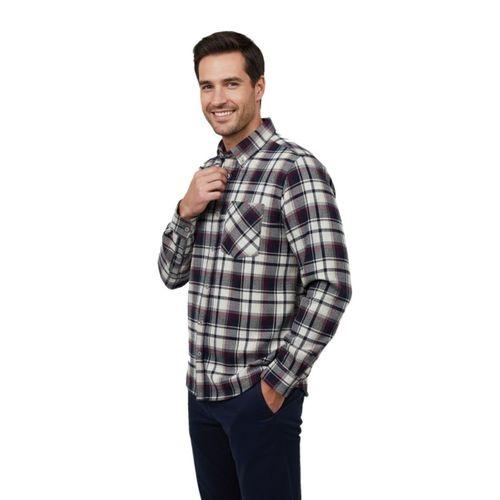 Erkek Kışlık Tek Cep Klasik Gömlek BGL-ST04989