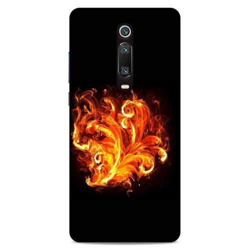 Lopard Xiaomi Redmi K20 Uyumlu Kılıf FireX (22) Tam Koruma Kılıfı Ateş Buket