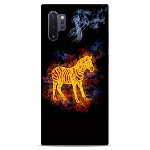 Lopard Samsung Galaxy Note 10 Plus Uyumlu Kılıf FireX (3) Kapak Zebra