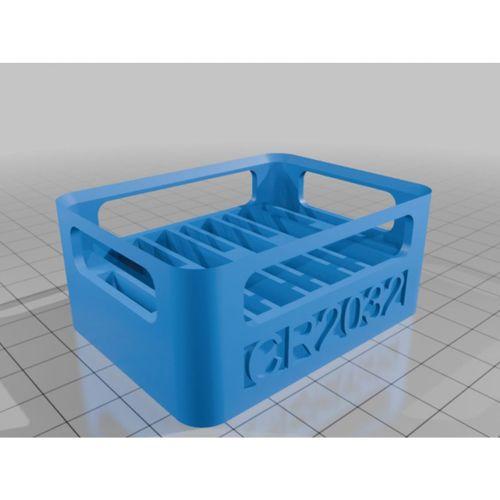 CR2032 Pil Tutucu Düzenleyici 3D Baskı (Bu ürün Sadece Plastik parçadır - Almadan Önce Soru Sorabilirsiniz)