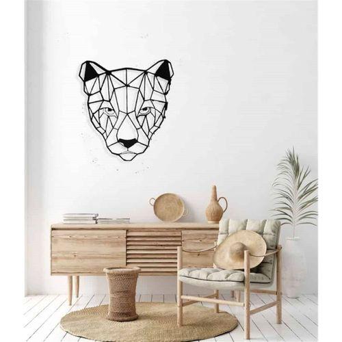 Leopar Metal Duvar Dekoru