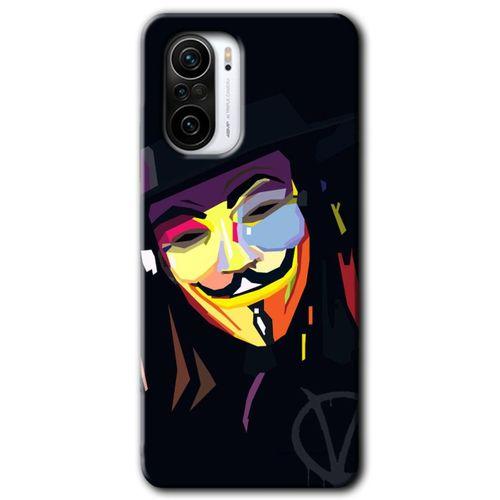 Xiaomi Redmi K40 Kılıf HD Desen Baskılı Arka Kapak - Vendetta