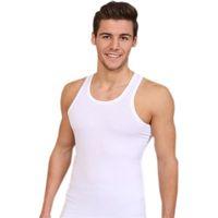 Erkek Ribana Pamuklu Erkek 6 Lı Atlet Berrak-1008