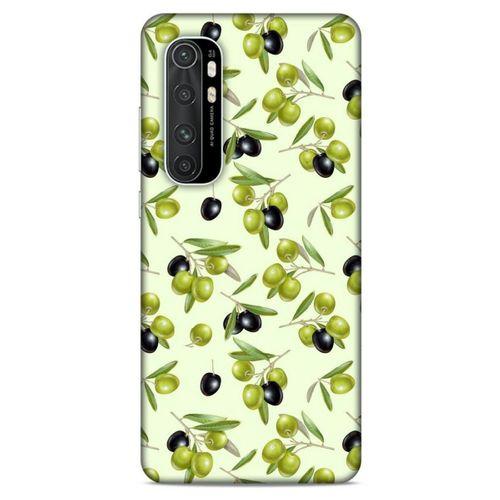 Frutix Zeytin 01 Xiaomi Mi Note 10 Lite Kılıf Desenli Silikon