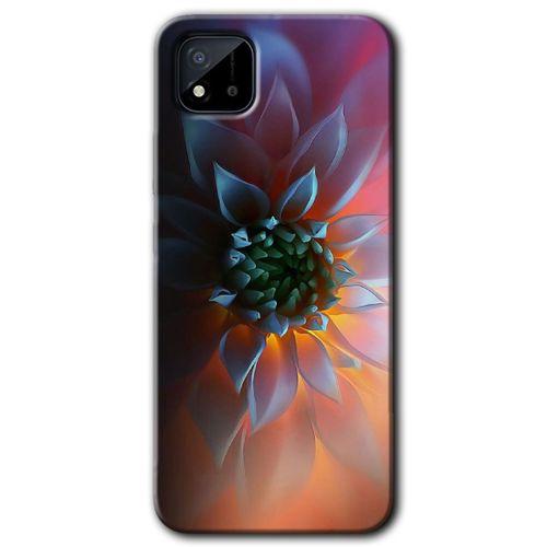 Realme C11 Kılıf HD Desen Baskılı Arka Kapak - Çiçek Motif