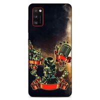 Lopard Samsung Galaxy A41 Uyumlu Kılıf Tattoo's (16) Kalın Kılıf Karışık