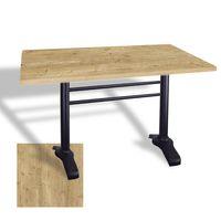 Dockers Çipa 3010 Döküm Ayak Masa 80x140 cm - (Werzalit, Wermodin ve Allzalit Tabla) - Avalone Pine