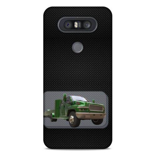 Lopard LG K41S - K51S Uyumlu Kılıf PickUpX (25) Antişok Kapak Koyu Yeşil
