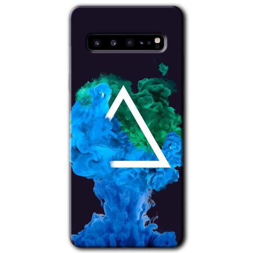 Potkal Hediye Fabrikası Samsung Galaxy S10 Plus Kılıf HD Desen Baskılı Arka Kapak - İnk Clot