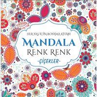 Mandala Renk Renk Çiçekler Evrensel İletişim
