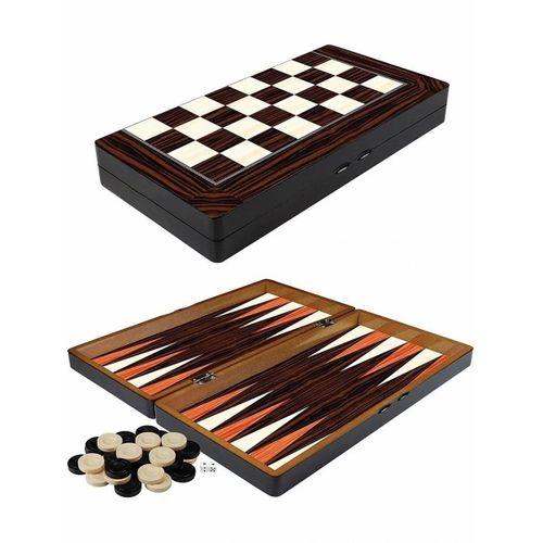 Ahşap Tavla Takımı Büyük Boy