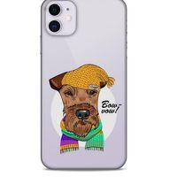 Zoologix (87) Apple iPhone 12 Mini Şeffaf Kılıf Silikon Desenli