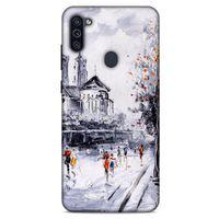 Cityx (22) Samsung Galaxy M11 Kılıf Silikon Kapak Desenli