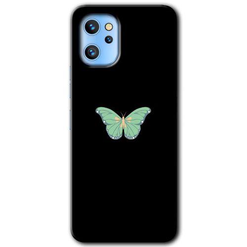 Reeder S19 Max Pro Kılıf HD Desen Baskılı Arka Kapak - Butterfly Tree