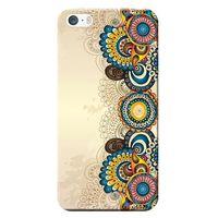 iPhone 5/5S Kılıf Vektör Tasarım Baskılı Esnek TPU Silikon