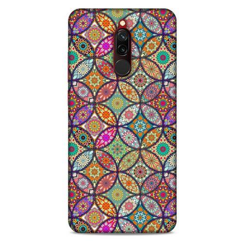 Ethnic Culture (47) Xiaomi Redmi 8 Kılıf Silikon Kapak Desenli