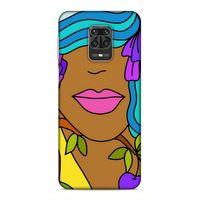 Xiaomi Redmi Note 9S Uyumlu Kılıf Face'X 1 Kılıfı Arap Kızı