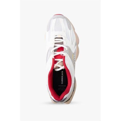 Hammer Jack Banksy Erkek Beyaz Kırmızı Spor Ayakkabı