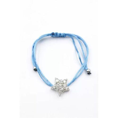 Yıldız İp Bileklik - Turkuaz