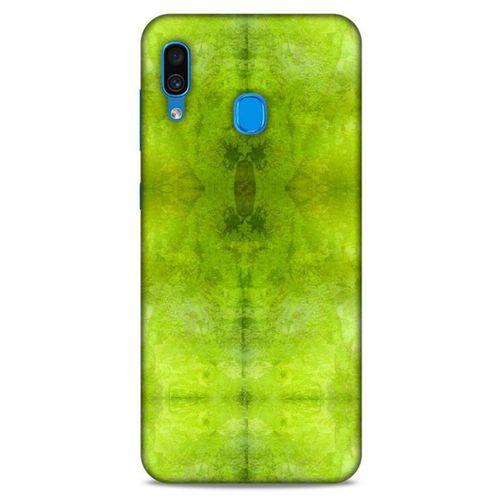 Mermer Desenli (31) Tema TPU Kılıf Fıstık Yeşili Samsung Galaxy A30 Kılıf