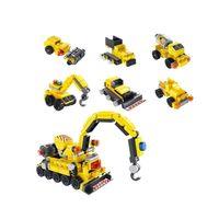 P605002 6 İN 1 SARI YUMURTA MODEL 45 PARÇA BLOCK OYUNCAK