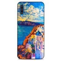 Cityx (20) Samsung Galaxy A50 Kılıf Silikon Kapak Desenli