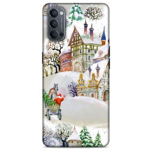 Oppo Reno 4 Kılıf Snowix (25) Antişok Kapak Karışık Renkli