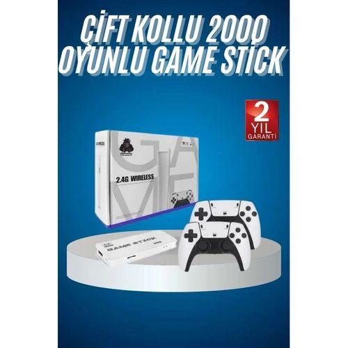 2.4 Ghz Oyun Konsolu Çift Konsol 4k Ultra Hd Game Stick