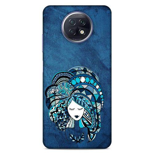 Lopard Xiaomi Redmi Note 9T Uyumlu Kılıf Sürreal Yüzler ♀ (35) Fit Design Kılıf Baskılı