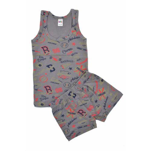 Erkek Çocuk Beyzbol Baskılı Boxer Takımı - Kota