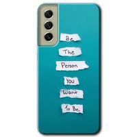 Samsung Galaxy S21 FE Kılıf HD Desen Baskılı Arka Kapak - Want You