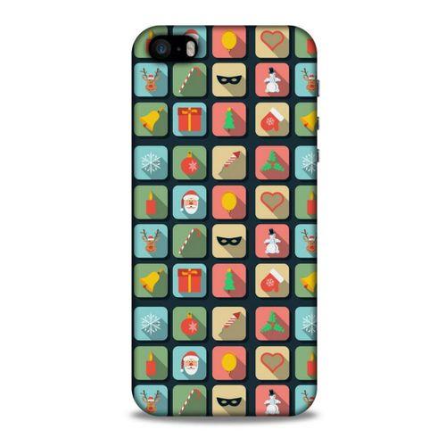 Yılbaşı Süsleri 15 Apple iPhone SE Kılıf Silikon Kapak