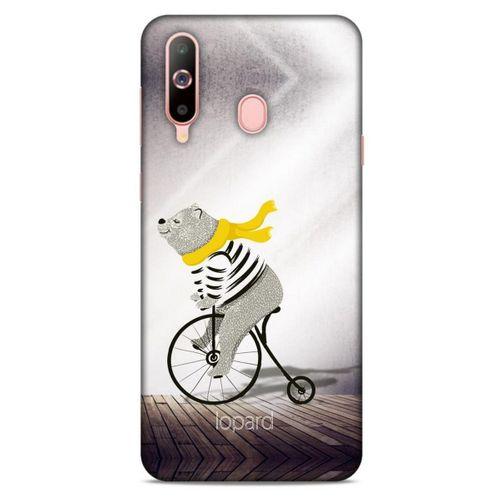 Samsung Galaxy A60 Kılıf FunnyMaX (11) Tam Koruma Kahve Ayı