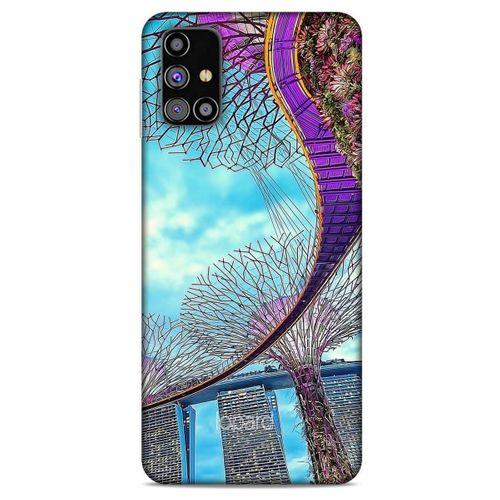 Samsung Galaxy M31s Kılıf Dünya Mimarisi (41) Tank Kılıf Best Gardens Singapur