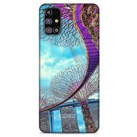 Samsung Galaxy M31s Kılıf Dünya Mimarisi (41) Tank Kılıf Best Gardens Singapur