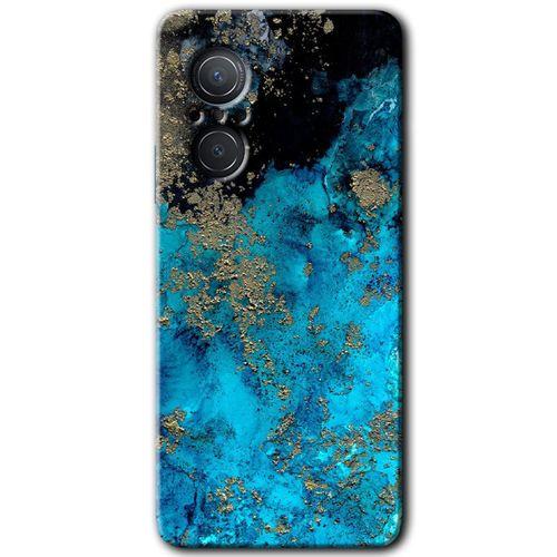 MRCİLETİSİM Huawei Nova 9 SE Kılıf HD Desen Baskılı Arka Kapak+Temperli Cam - Klas Mermer