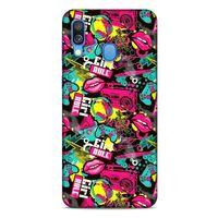 Graffitix (27) Desenli Silikon Kapak Samsung Galaxy A40 Kılıf