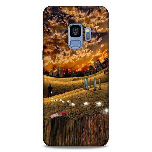 Lopard Samsung Galaxy S9 Uyumlu Kılıf Manipülasyon ☻ (24) Darbe Emici Kılıf Desenli