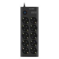 Ftr14 Type-c Girişli Akım Korumalı 10’lu Priz, 3 Usb