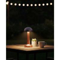 Modern Bronz Masa Lambası 3 Renk Led Dokunmatik Şarjlı Model