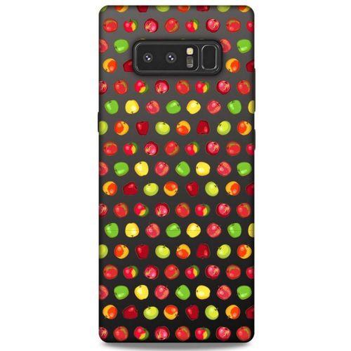 Frutix Elma 01 Samsung Galaxy Note 8 Kılıf Desenli Silikon