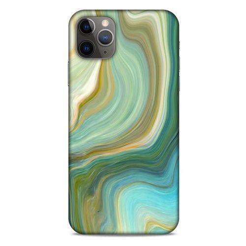 Mermer Desenli (23) Tema Ultra Koruma Kılıfı Su Yeşili Apple Iphone 11 Pro Max Kılıf