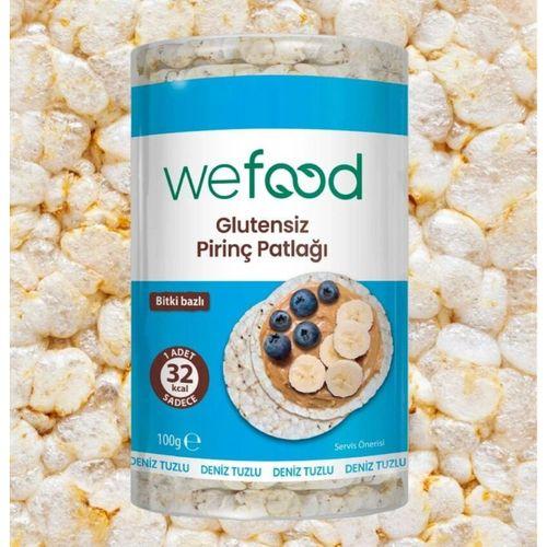 Wefood Pirinç Patlağı 100 Gr