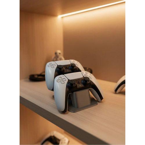 İkili Gamepad Tutucu Antrasit 7x18 Cm Oyun Aksesuarı