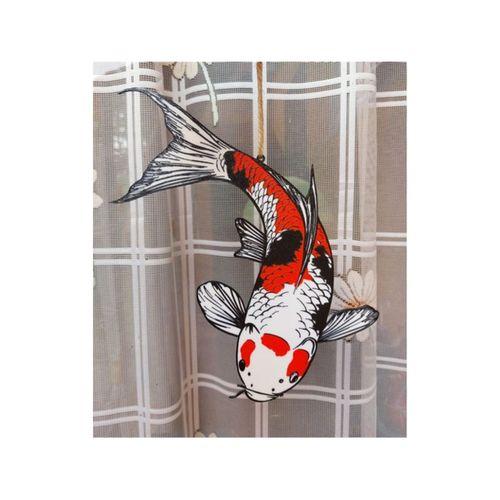 Renkli Koi Balığı Duvar Süsü